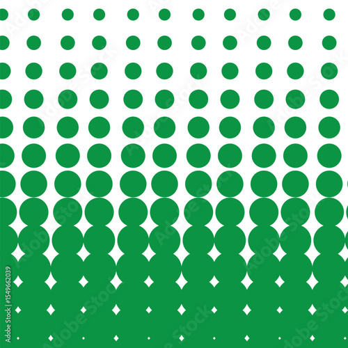 abstract green dot pattern blend design