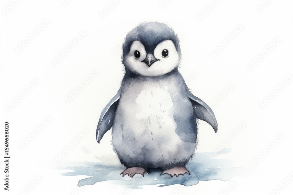 Fototapeta premium Penguin animal bird wildlife.