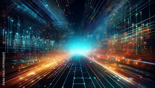 digital data network merger in dynamic motion