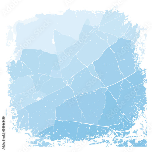 Cracked Ice Vector Graphic: Seamless Texture for Winter and Cold Themes