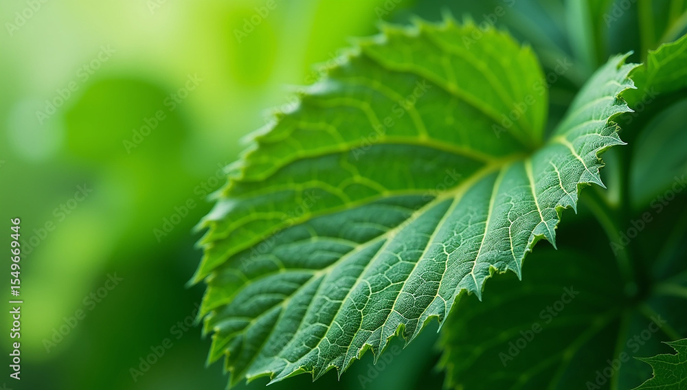 Macro close-up of vibrant green leaf texture, crisp veins pattern, natural organic background,
Macro close-up of vibrant green leaf texture, crisp veins pattern, natural organic background,