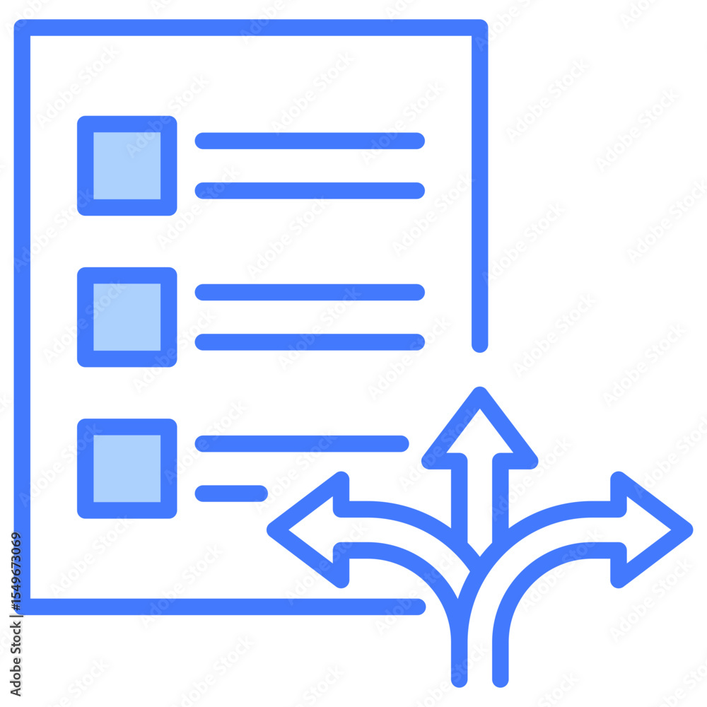 Direction Blue Icon Direction Blue Icon