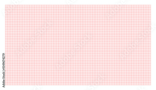 Empty electrocardiograph paper