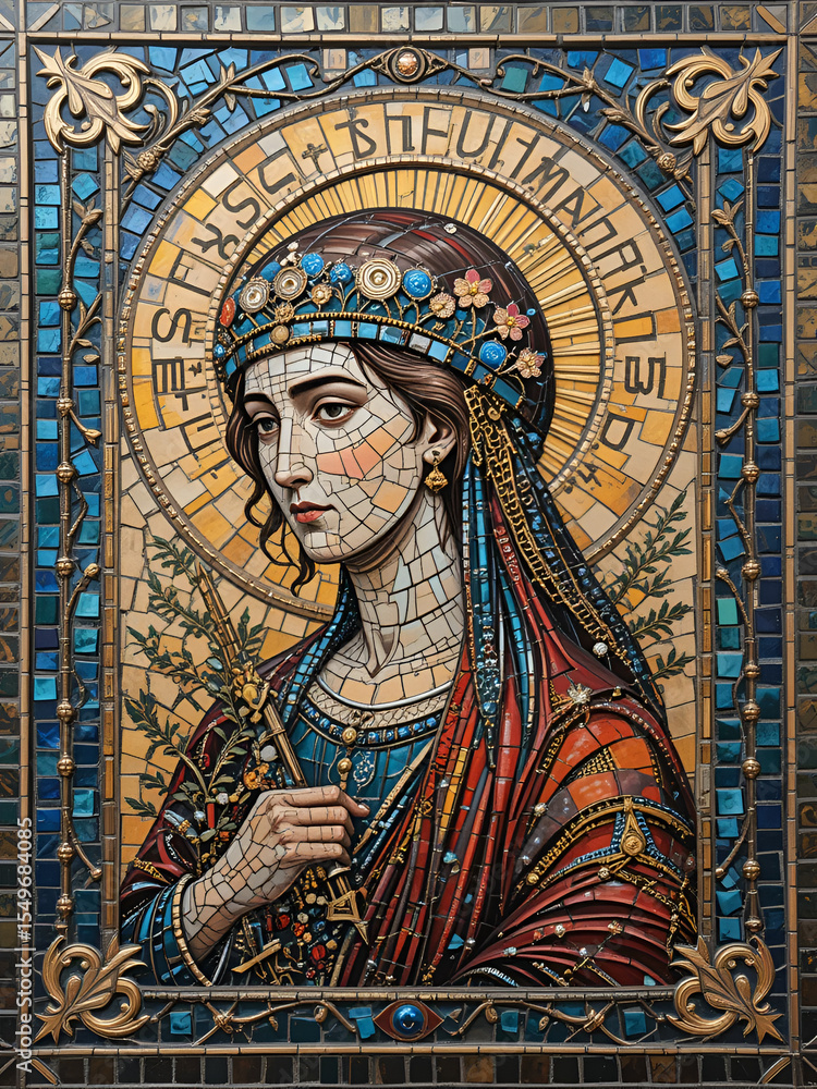 Fototapeta premium Mosaic icon