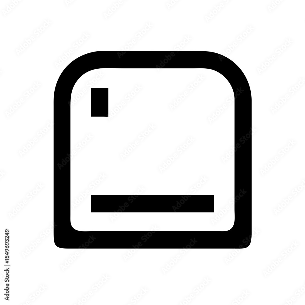 toaster icon on white background toaster icon on white background