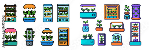 Indoor gardening tools and setups for cultivating plants efficiently at home during any season
