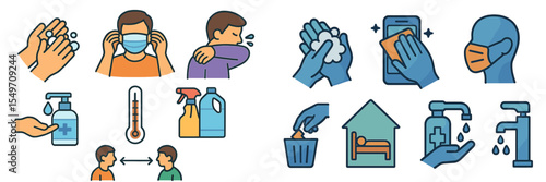 Staying healthy and safe during a pandemic through handwashing, mask-wearing, and maintaining social distance