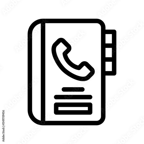 Contact Book by Call Center And Calling Cervice Set