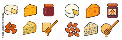 Enjoying a delightful assortment of cheeses with honey, nuts, and jam for a perfect snack platter