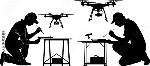 Drone Technicians: Repair & Maintenance of UAVs and Robotics
