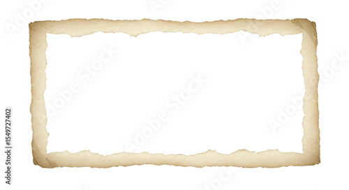 old paper frame