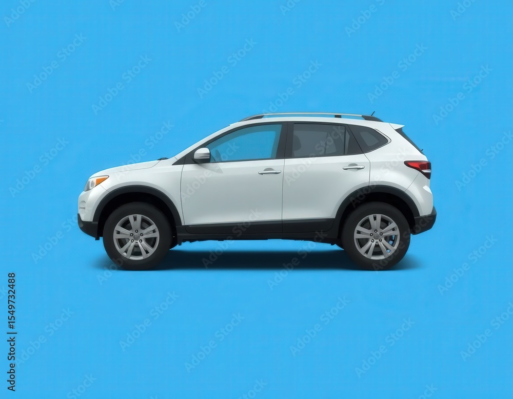 Clean studio mockup of a modern SUV with a plain white background. Ideal for commercial branding, vehicle showcase, and product presentation needs. Clean studio mockup of a modern SUV with a plain white background. Ideal for commercial branding, vehicle showcase, and product presentation needs.