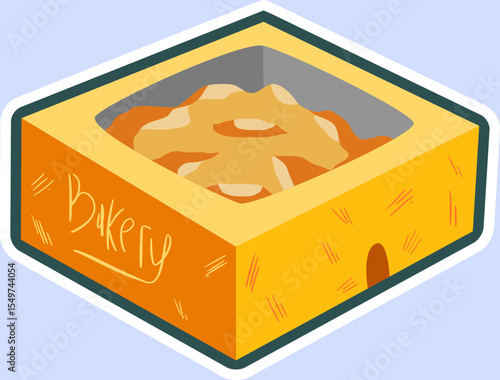 packaging illustration of bread