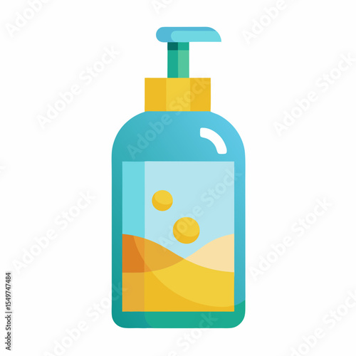 Face Wash Tube Vector Illustratio