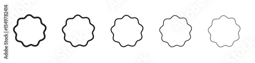 Badge icon vector illustration isolated