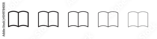Book icon vector illustration isolated