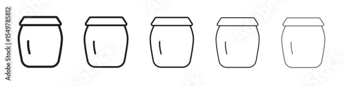 Canned fruit icon vector illustration isolated