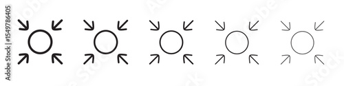 centralized icon vector illustration isolated
