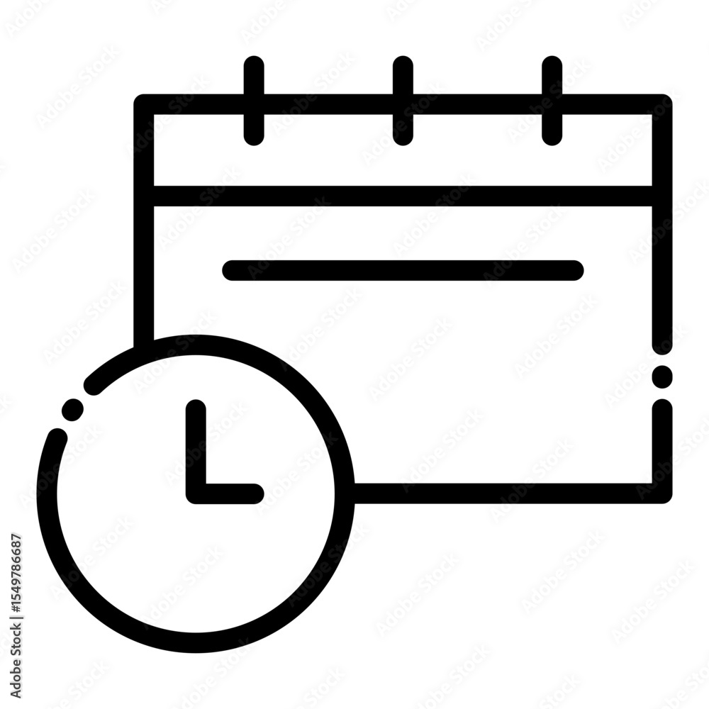 date icon vector for technology ui ux date icon vector for technology ui ux