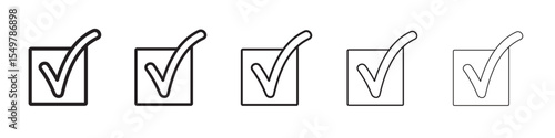Check icon vector illustration isolated