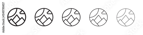 Desk lamp icon vector illustration isolated