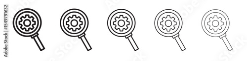 due diligence icon vector illustration isolated