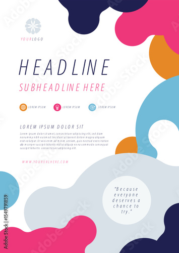 Mosaic style corporate business marketing social media post Instagram story poster Facebook page cover header timeline web banner template