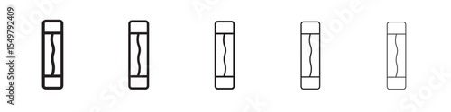Electric fuse icon vector illustration isolated
