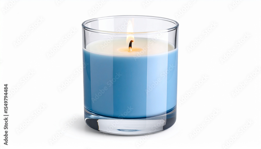glass of water with candle glass of water with candle
