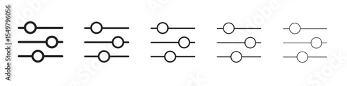Filter icon vector illustration isolated