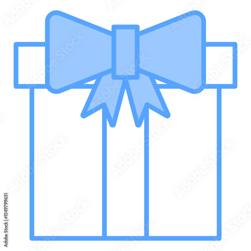 Gift Blue Icon