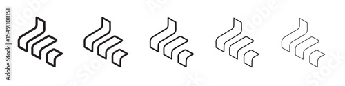 Free trailers icon vector illustration isolated