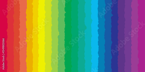 Background of decorative multi-colored curves in bars.