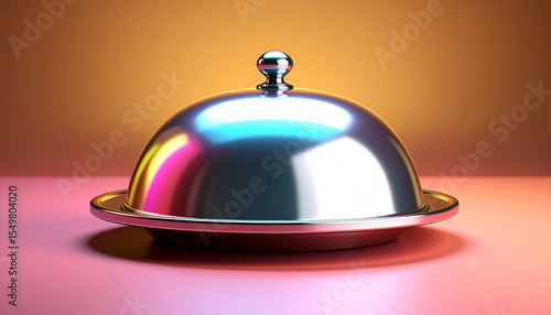 service bell on a tray