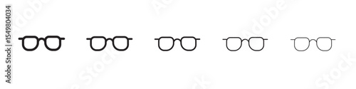 Glasses icon vector illustration isolated
