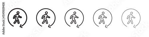 Health sync icon vector illustration isolated