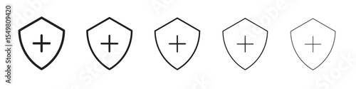 Health insurance icon vector illustration isolated