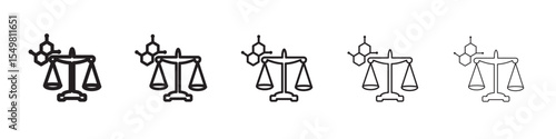 Hormone imbalance icon vector illustration isolated