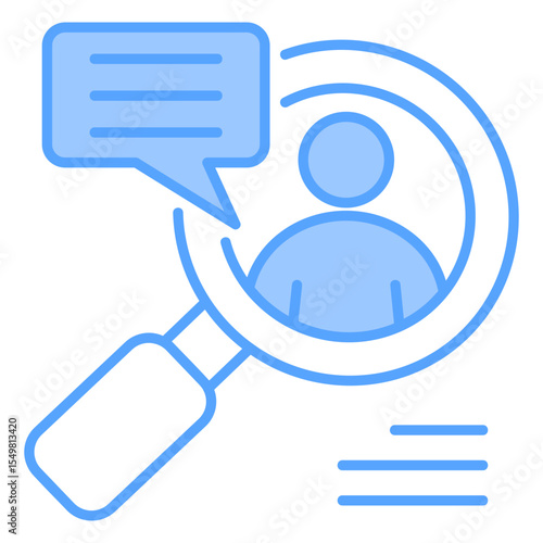 Research Blue Icon