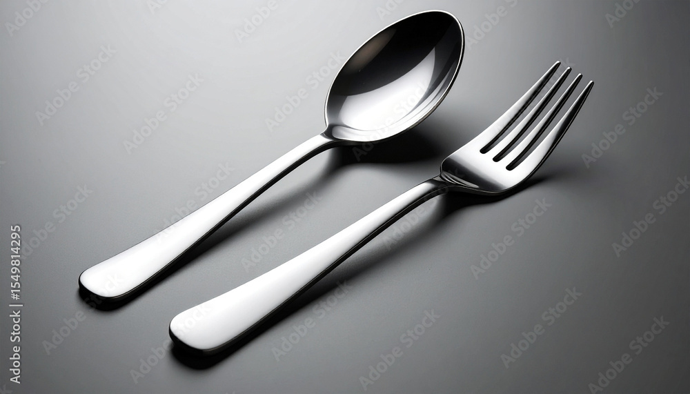 spoon and fork spoon and fork