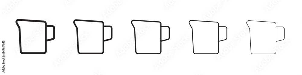 Jug icon vector illustration isolated Jug icon vector illustration isolated