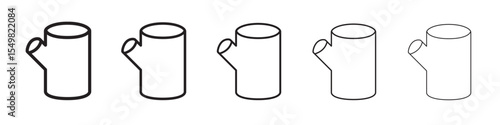 Log icon vector illustration isolated