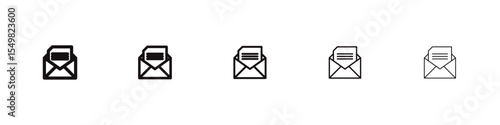 Mail icon vector illustration isolated