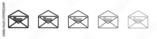 Mail icon vector illustration isolated