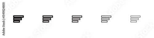 Menu icon vector illustration isolated