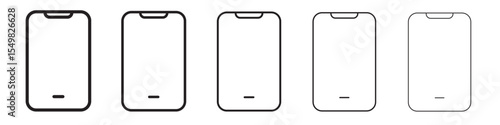 Mobile icon vector illustration isolated