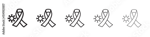 Oncology department icon vector illustration isolated