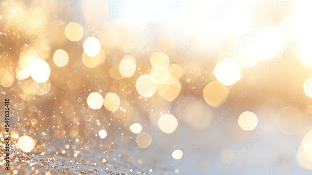 A captivating display of shimmering lights and soft bokeh creates a serene, magical atmosphere. A captivating display of shimmering lights and soft bokeh creates a serene, magical atmosphere.
