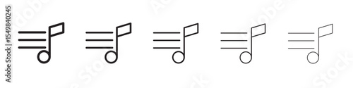 playlist icon vector illustration isolated