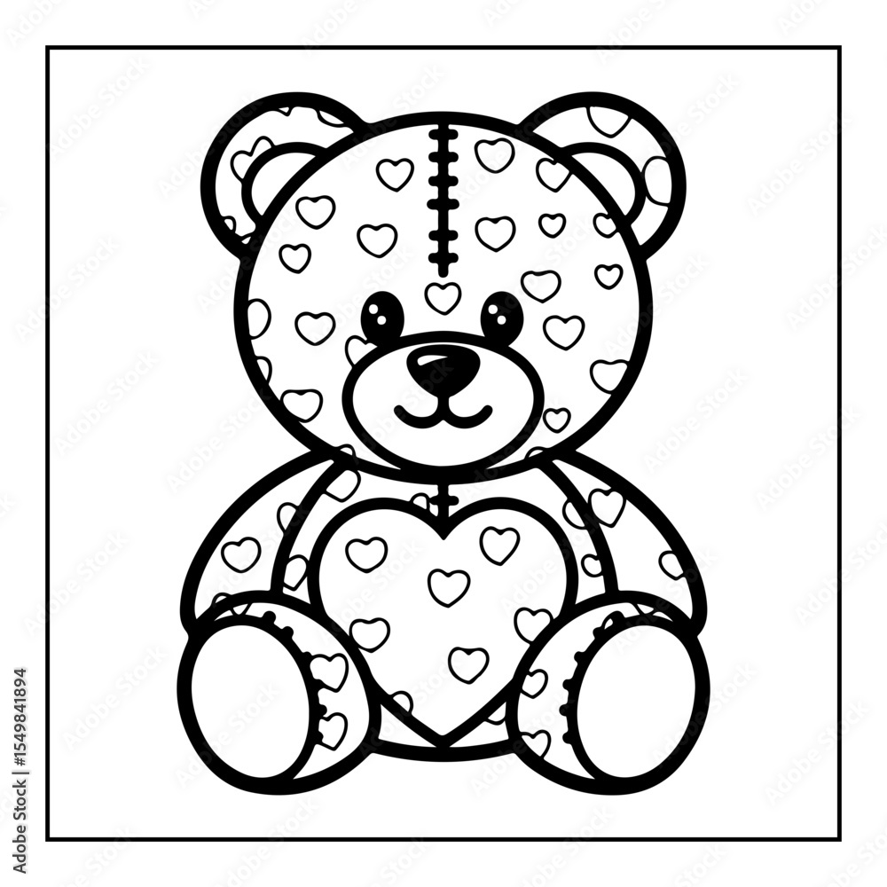 heart background of vector illustration heart background of vector illustration